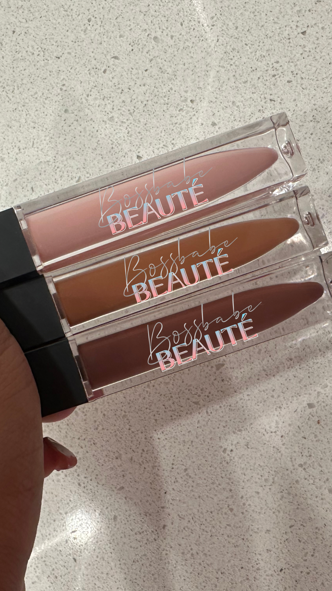 “Fall in love” lip gloss collection